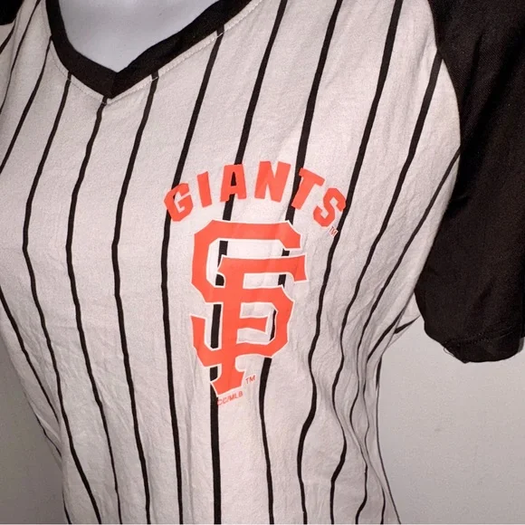 Concept Sports Genuine Merchandise Striped MLB San Francisco Giants Dress NEW! - Picture 3 of 4